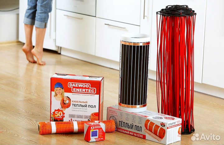 Кабельный тёплый пол daewoo enertec