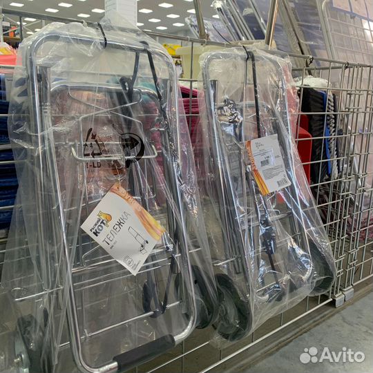 Тележка рыжий кот