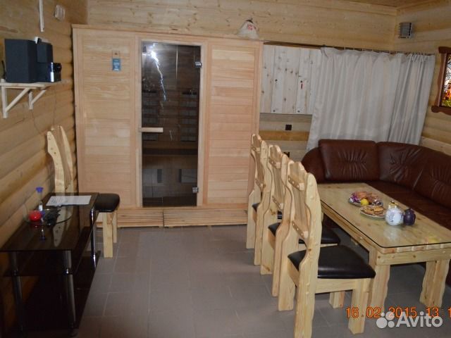 Сауна с бассейном