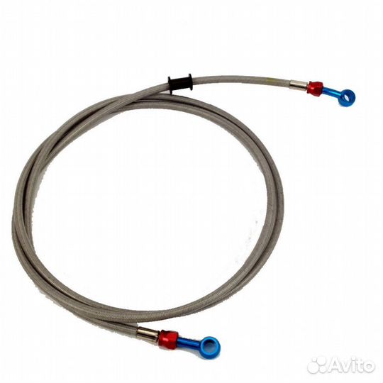 Шлaнг тормозной aрмировaнный L-1200 mm M10-прямой