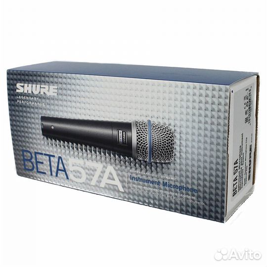 Микрофон shure beta 57a новый