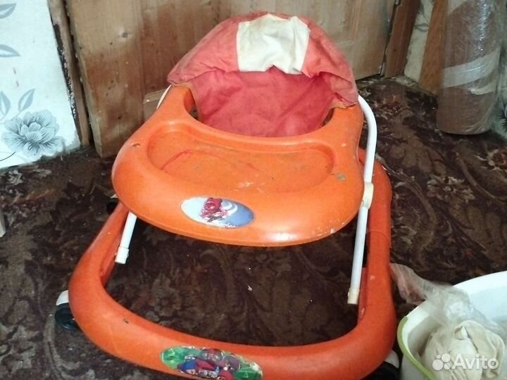 Детские санки коляска бу