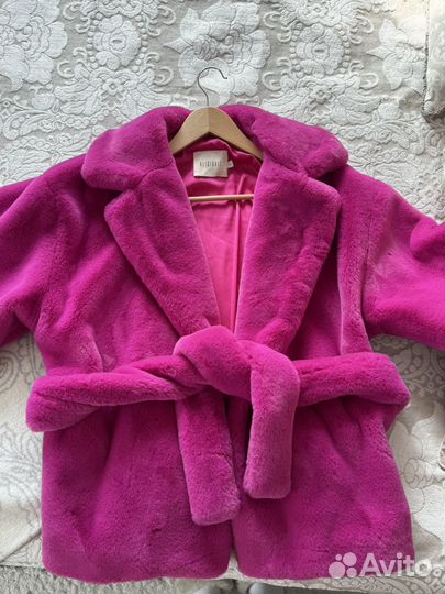 Шуба из эко меха 