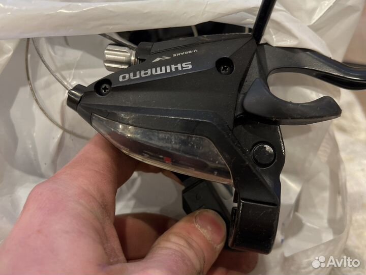 Манетки shimano обвес