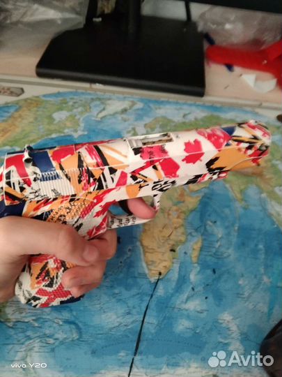 Пистолет стреляющий орбизами м1911 Кольт