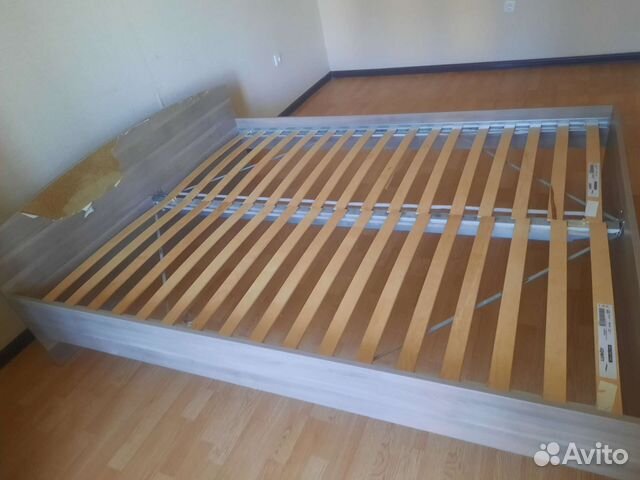 Кровать двухспальная IKEA с матрасом бу купить в Казани | Товары для ...