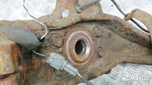 Ступица передняя левая nissan pathfinder R51 (GEA1