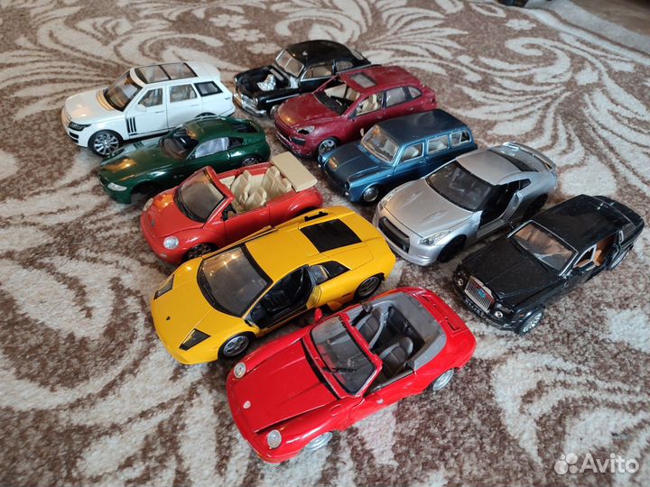 Модели автомобилей 1 24