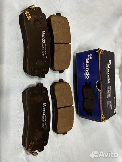 Колодки тормозные задние Mando MPH43