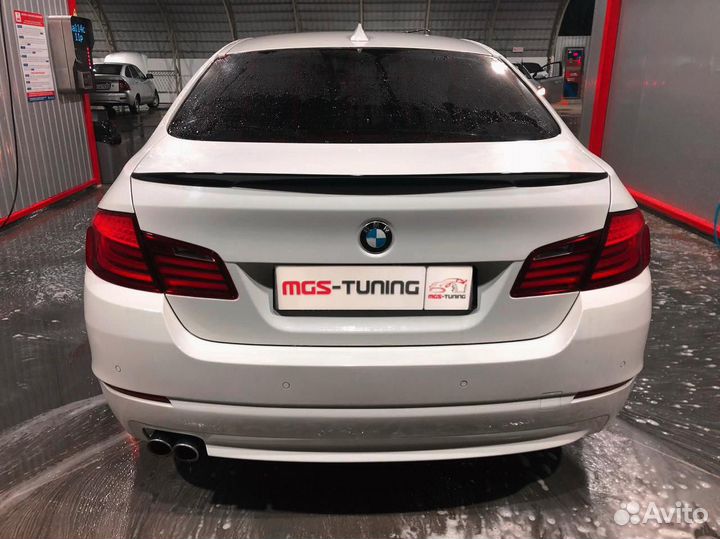 Спойлер M-Perfomance BMW 5 f10 Black (Тайвань)