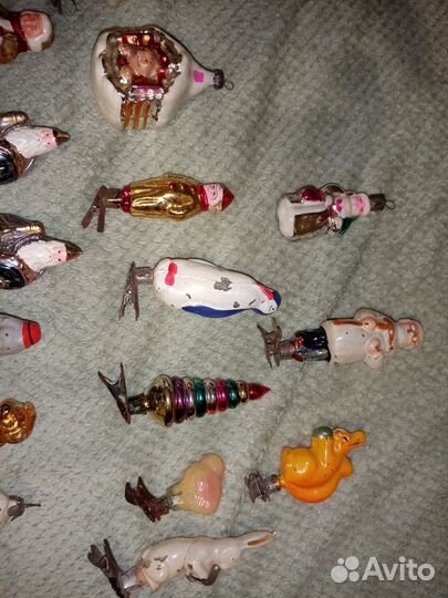 Елочные игрушки СССР