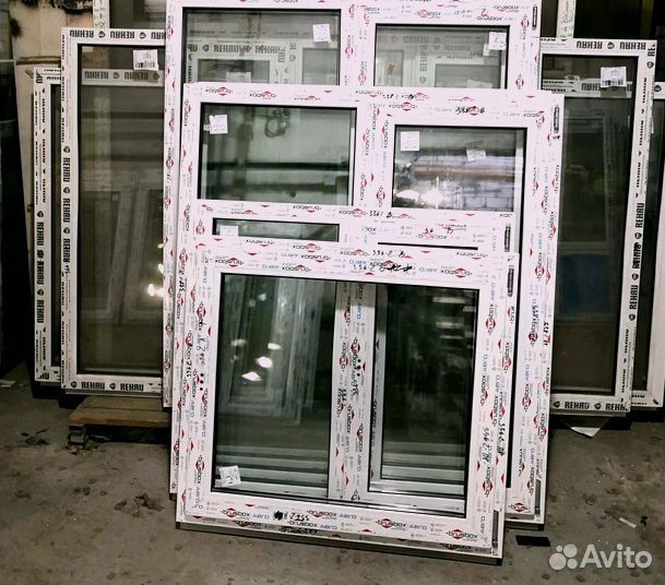 Пластиковые окна и двери новые