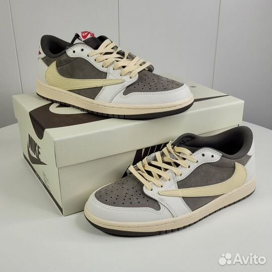 Кроссовки Nike Air Jordan 1 Low х Travis Scott