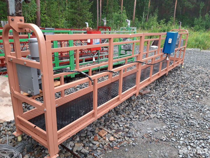 Аренда строительных люлек (фасадный подъемник zlp