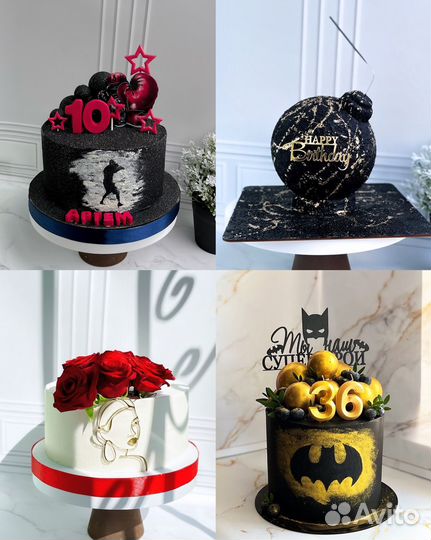 Торты на заказ/срочные заказы/свадебные