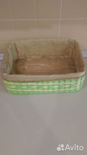 Корзинка плетенная ручной работы