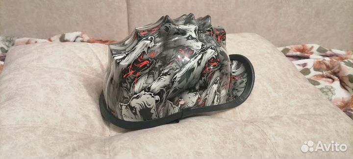 Шлем для мотоцикла открытый