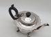Антикварный чайник серебрение высота 15 см, Англ