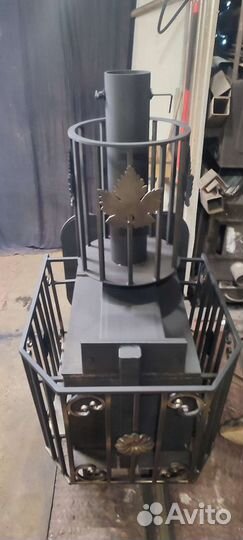 Печь для гаража и бани