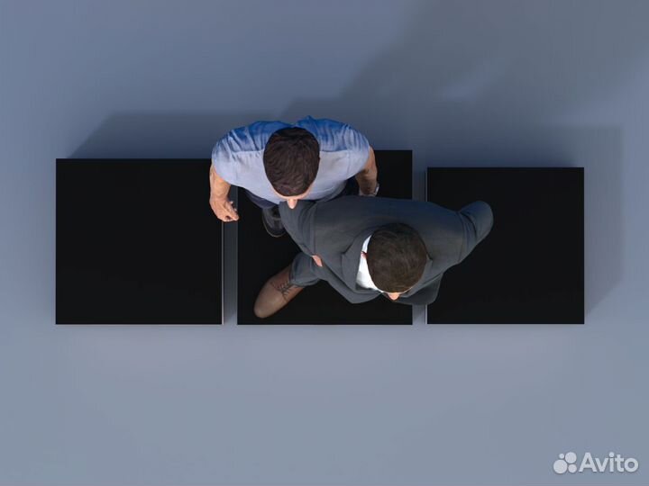 Пьедестал награждения Матрешка 612х612мм (квадрат)