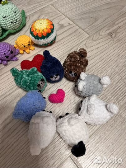 Вязанные игрушки ручной работы