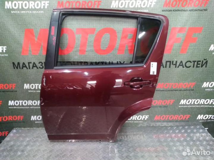 Дверь задняя левая Тойота Пассо KGC10 темная А16