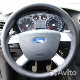 Перетяжка руля Ford Focus в эко кожу | Автоателье в Москве