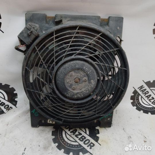 Вентилятор радиатора кондиционера Opel Astra G
