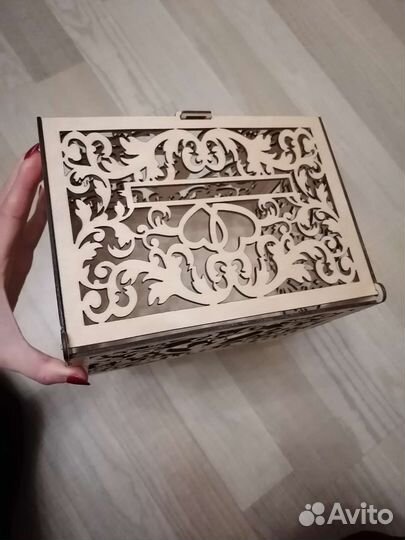 Свадебный сундук для денег