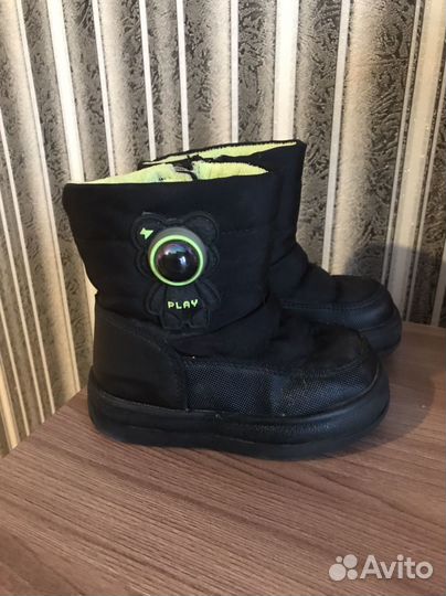 Ботинки зимние 23