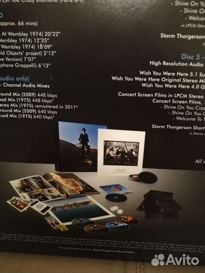 Box set Pink Floyd Wish you were here