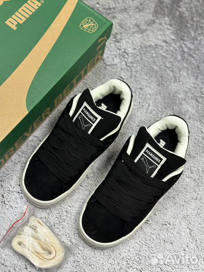 Кроссовки женские puma Suede XL Black