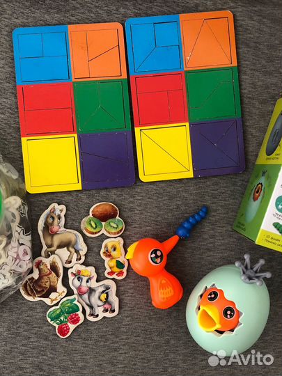 Развивающие игрушки пакетом