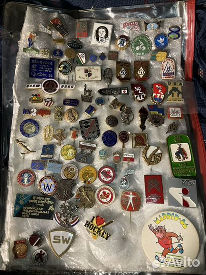 Значок спорт футбол хоккей борьба олимпиада