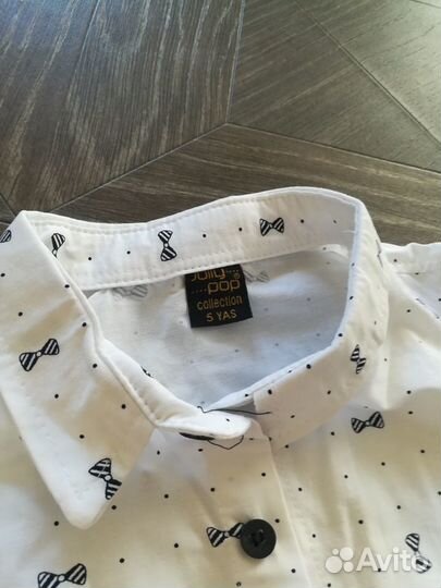 Рубашка и жилетка для мальчика 4 года