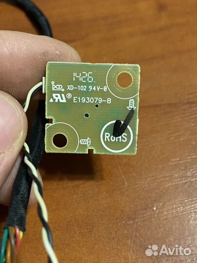 Philips 40pus6809/60 ик-порт, кнопоки управления