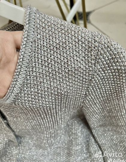 Кардиган металлик