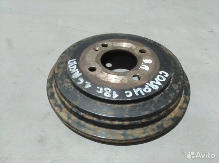 Барабан тормозной задний Hyundai Solaris седан 1.6