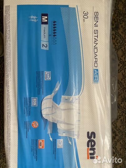 Памперсы для взрослых seni 2