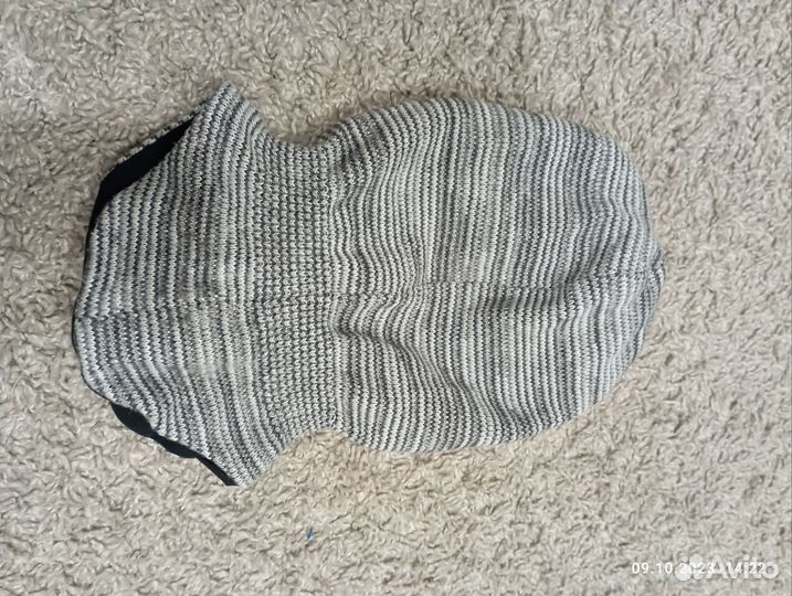 Шапка шлем на мальчика демисезонная