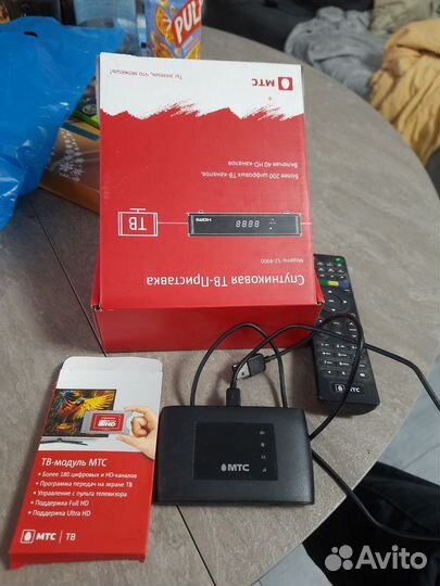 Спутниковая TV приставка МТС