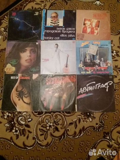 Пустые конверты для виниловых пластинок