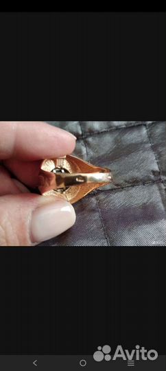 Мужской золотой перстень