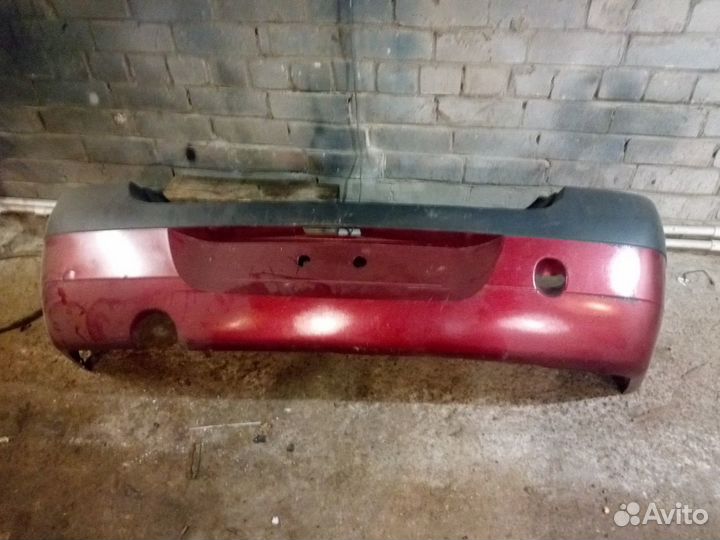 Бампер renault logan
