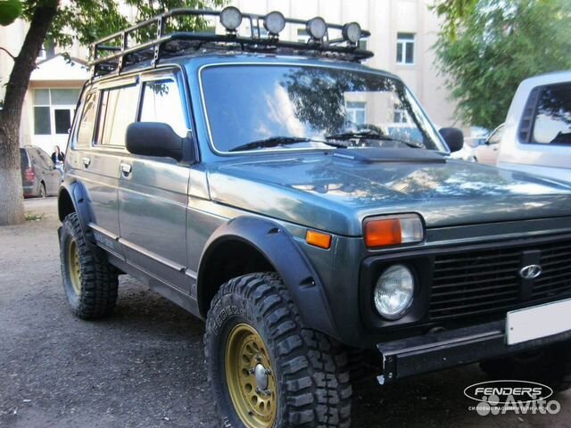 Расширители колесных арок LADA 4X4 5D стандарт