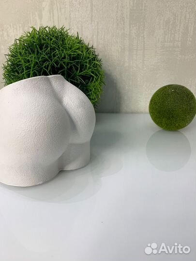 Кашпо,ваза,органайзер,гипс