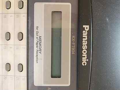 Телефон - факс Panasonic KX-FT904