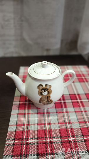 Заварочный чайник олимпийский мишка
