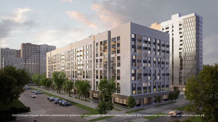 Квартира-студия, 37,6 м², 15/17 эт.