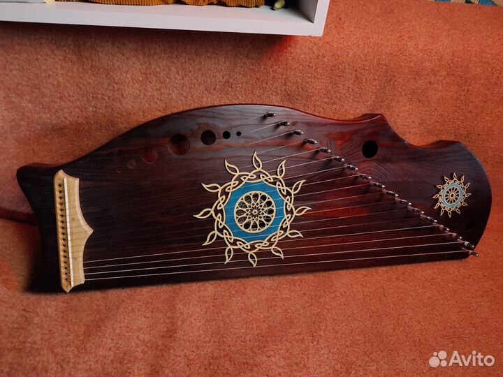 Гусли крыловидные 17 струн на заказ